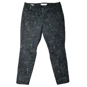 Torrid Black Moon & Stars Print Jeggings, Sz 16R Celestial, Stylish, Comfortable